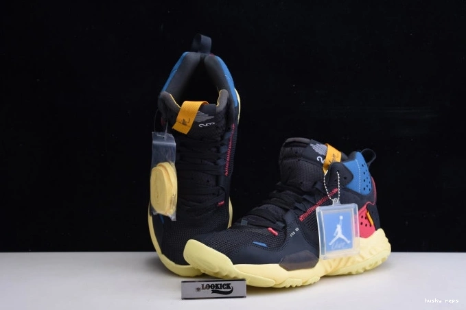 Rep Husky X LA UNION JORDAN NOIR' 'OFF DA1951-001 DELTA MID 0707